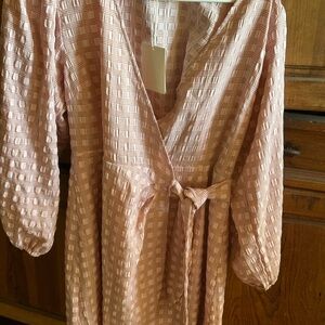 Lucy Paris Pink Textured Dress